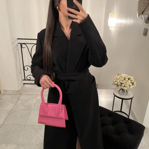 Manteau cintré noir [QUALITÉ SUPÉRIEUR]