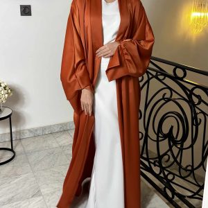 Kimono satin [ORANGE]