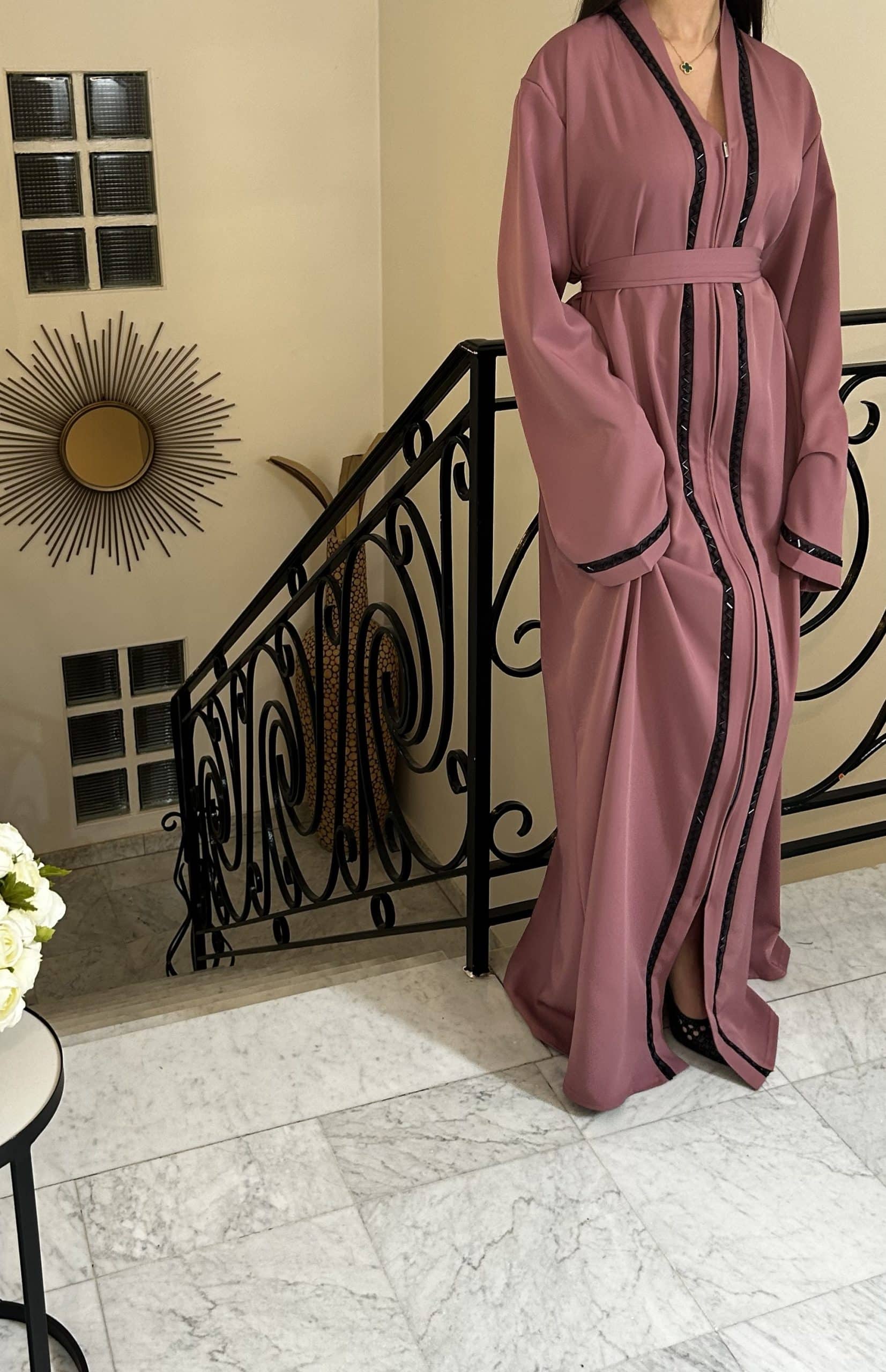 Caftan simple [ROSE]