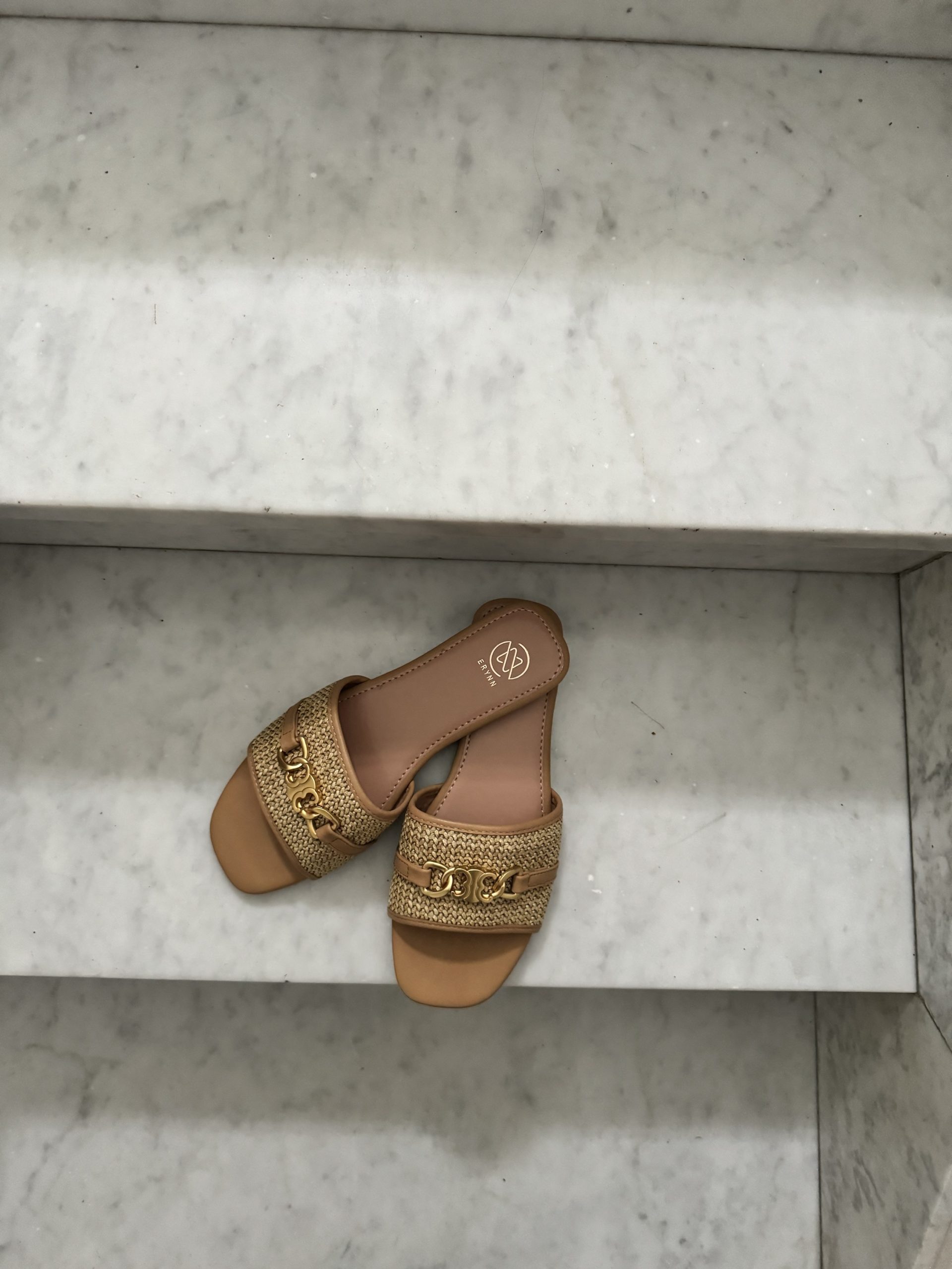 Sandale boucle [CAMEL]