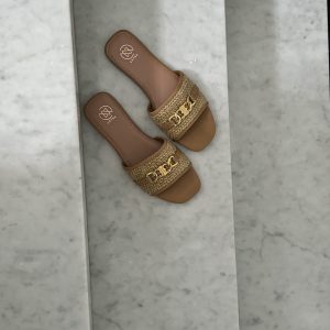 Sandale boucle [CAMEL]