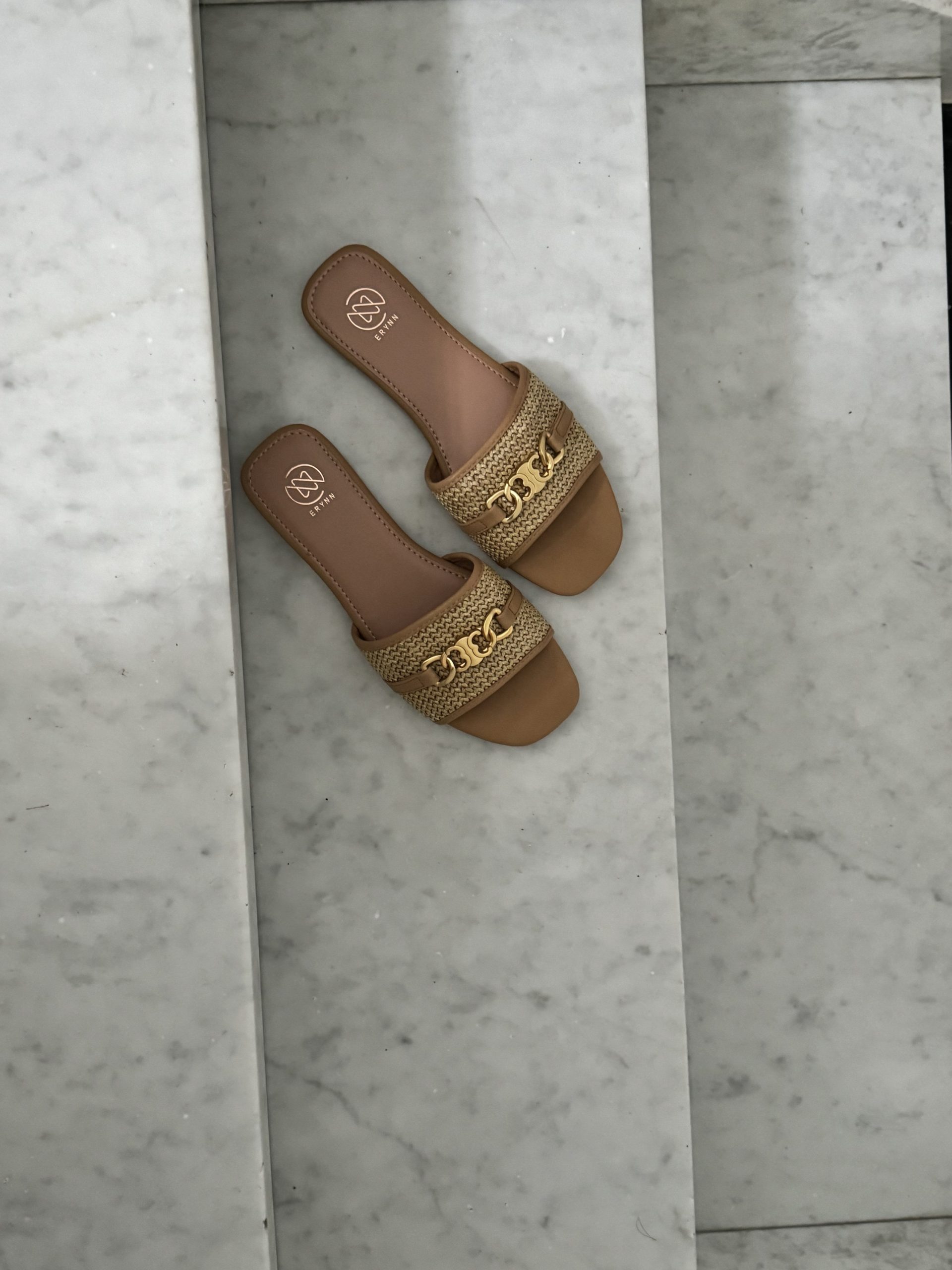 Sandale boucle [CAMEL]