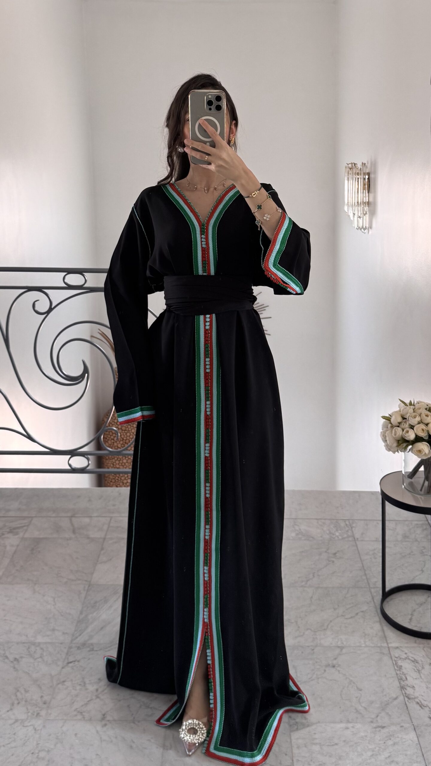 Caftan sfifa colorés [NOIR]
