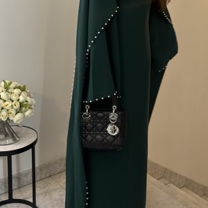 Robe cape longue [VERT]