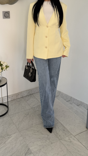 Jean oversize [BLEU]