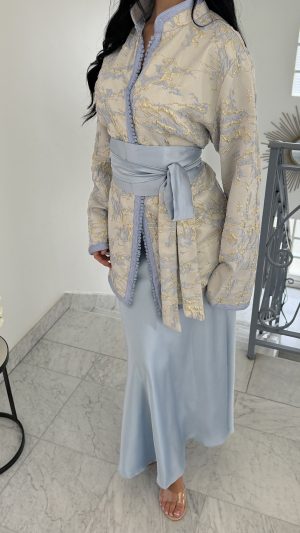 Ensemble en brocard beldi [BLEU]