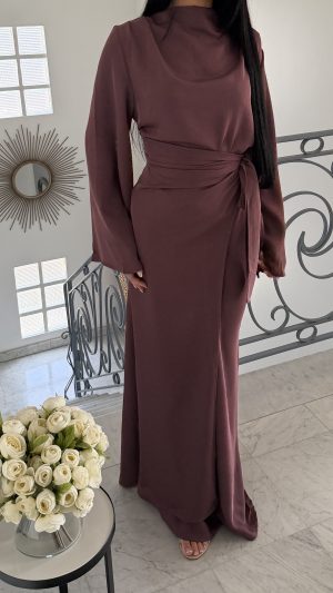 Robe portefeuille [PRUNE]