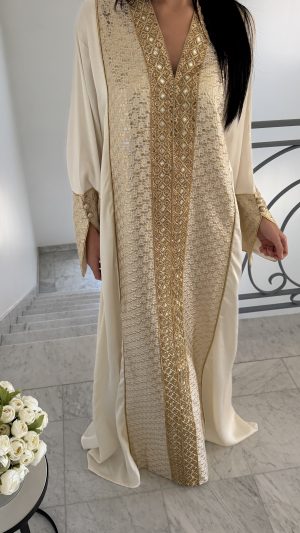 Abaya khaleji oversize [BEIGE]