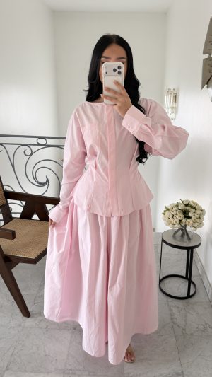 Jupe oversize [ROSE]