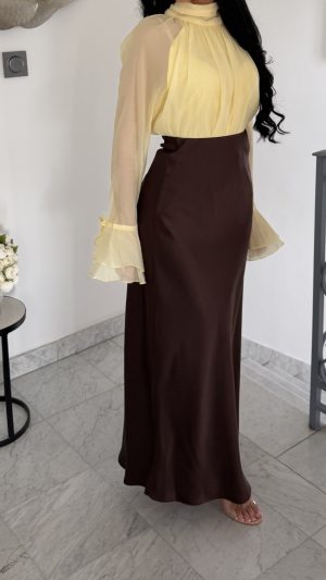 Chemisier en organza [JAUNE]