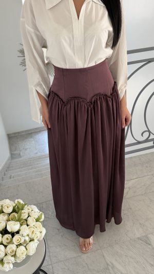 Chemisier blanc sfifa [PRUNE]