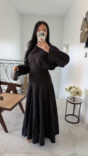 Haut simple 100% coton [NOIR]