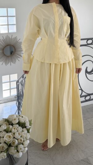Jupe oversize [JAUNE]