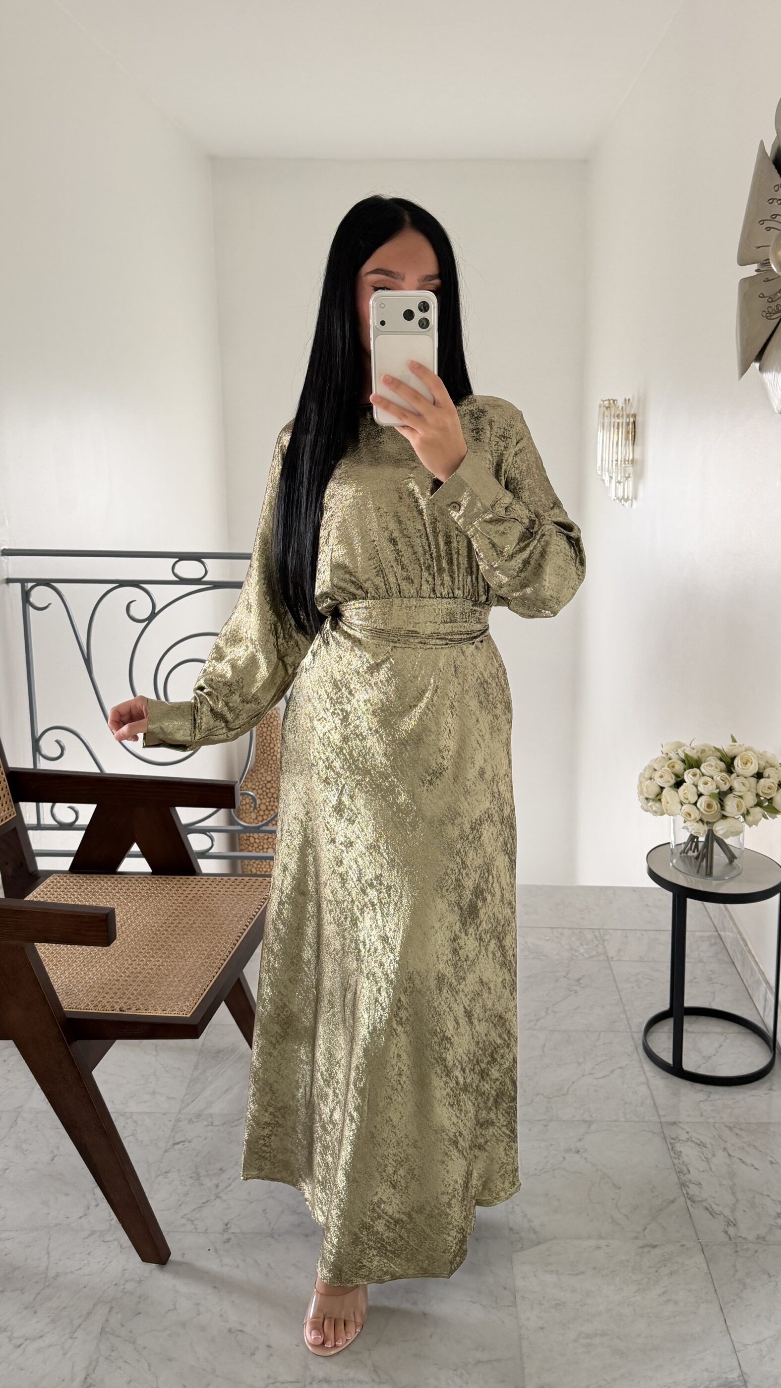 Ensemble en lamé