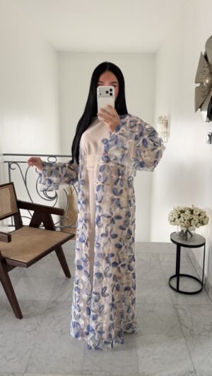 Ensemble floral [BLEU]