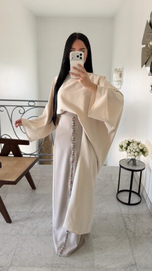 Ensemble asymétrique cape [TAUPE]