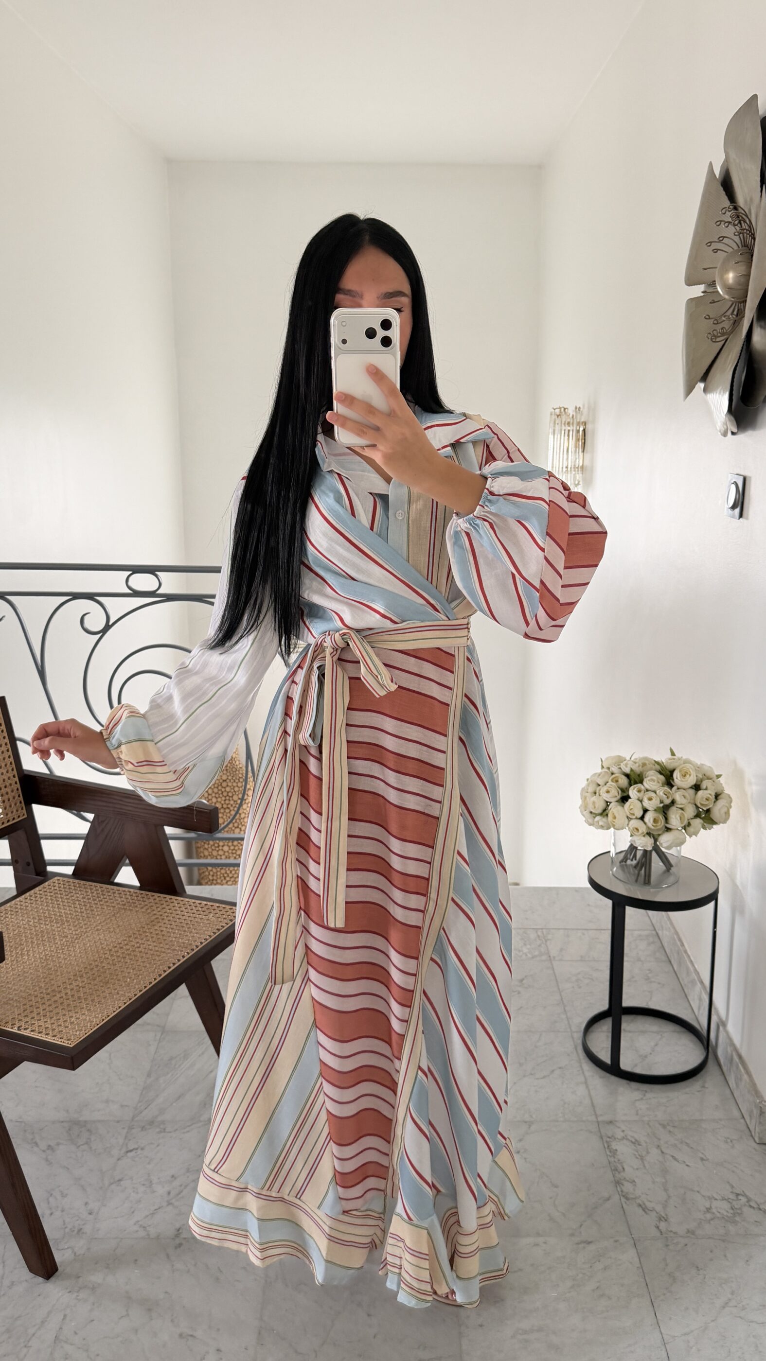 Robe longue portefeuille – Image 4