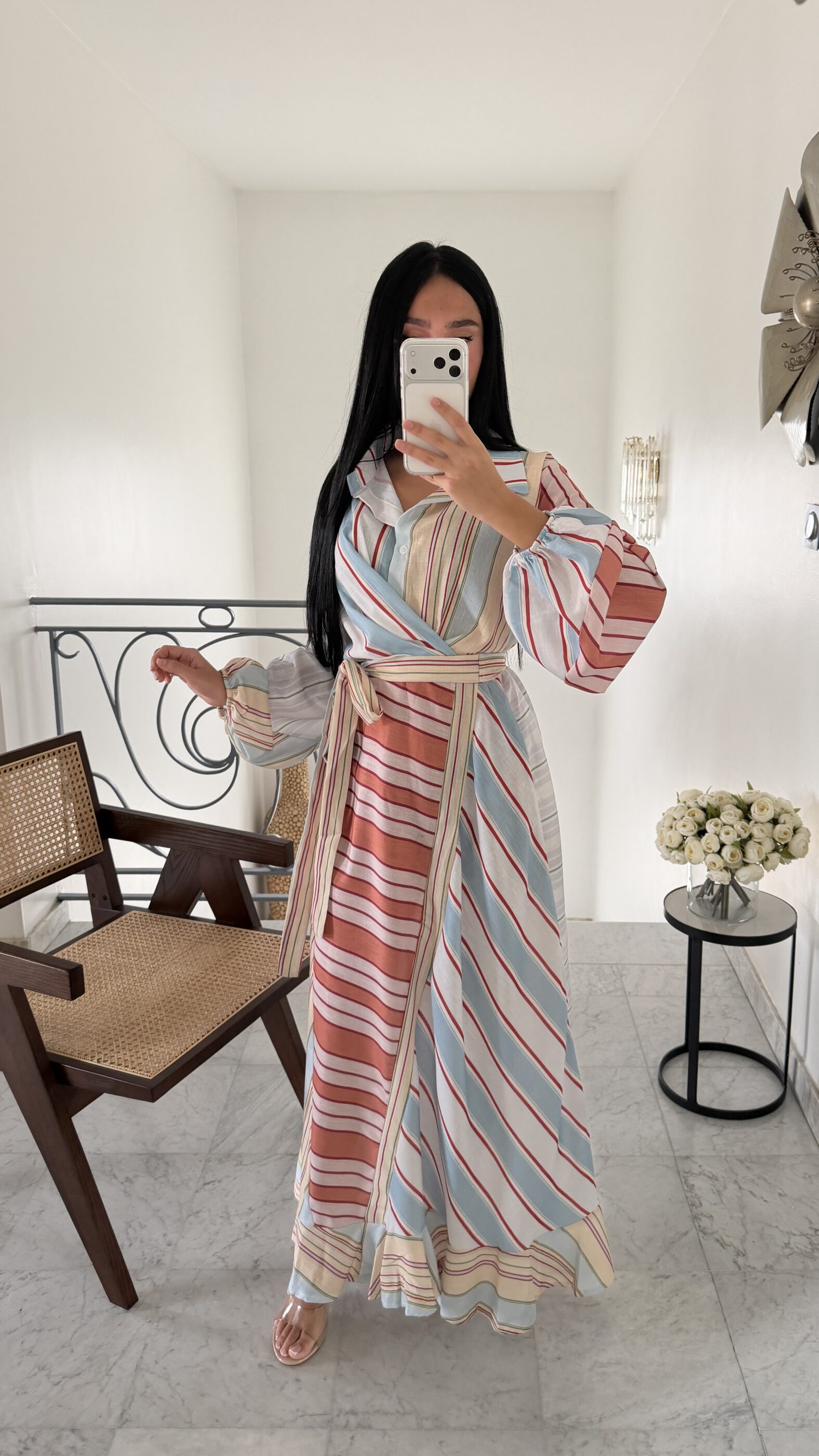 Robe longue portefeuille – Image 5
