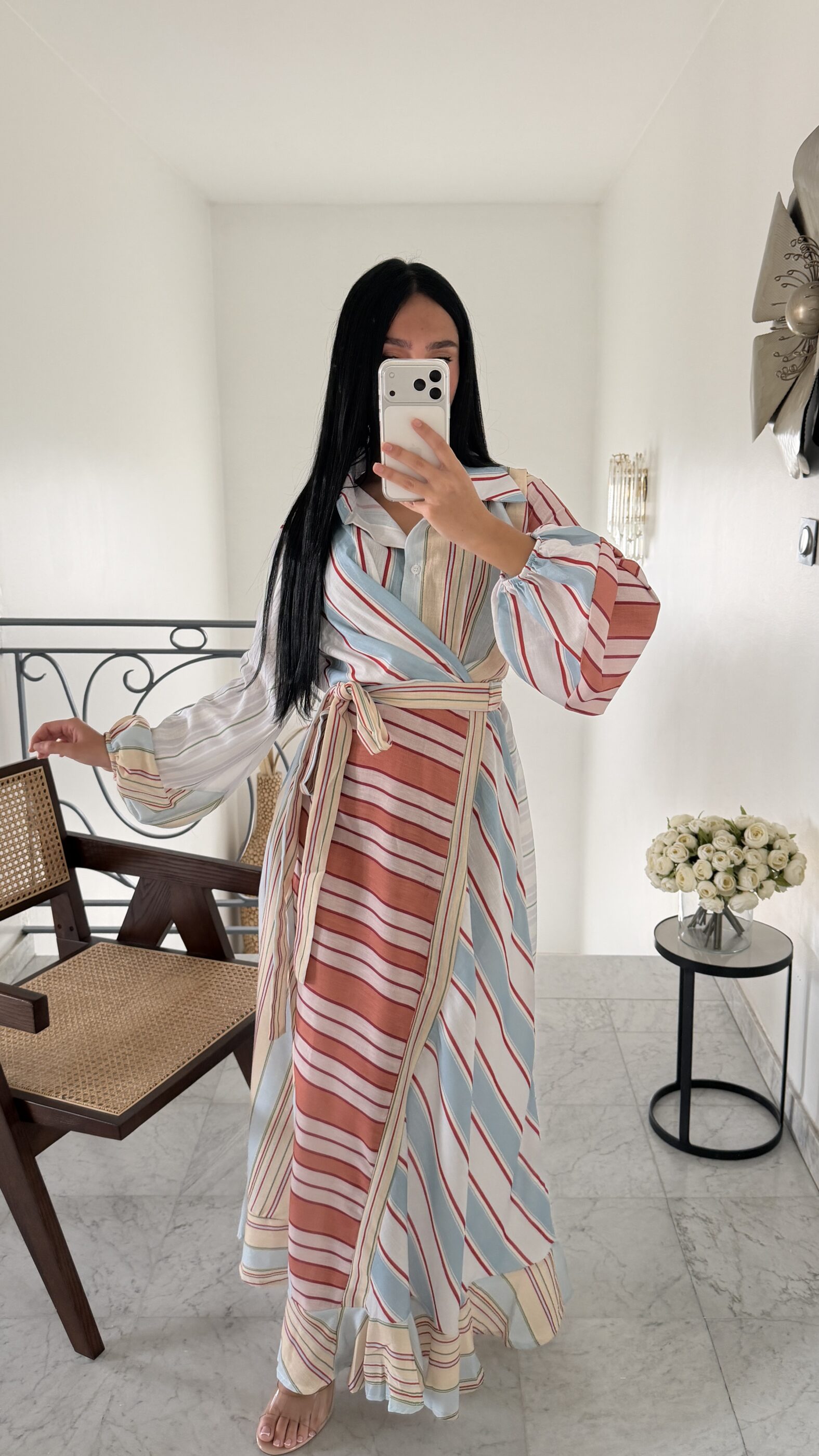 Robe longue portefeuille – Image 6