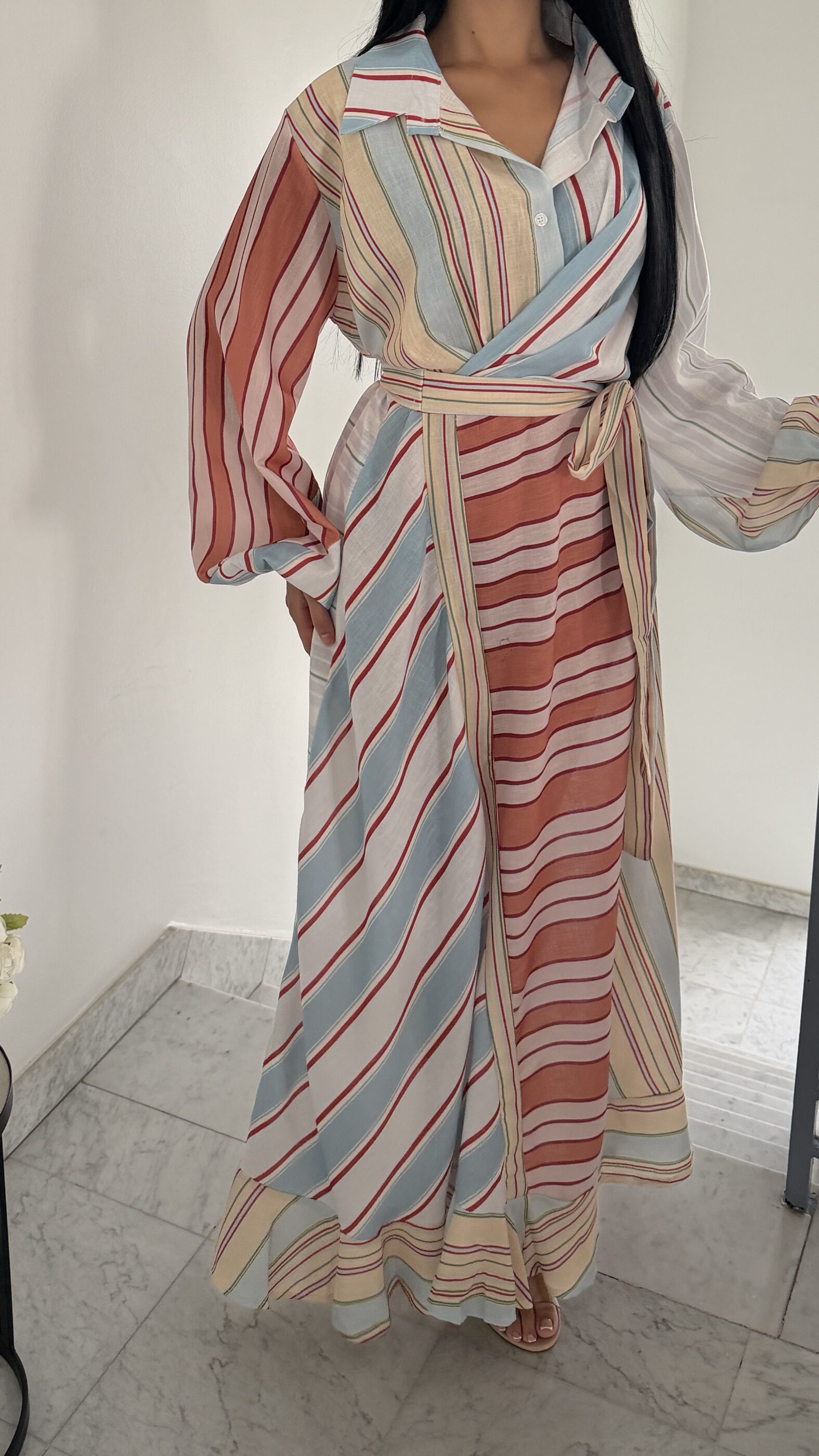 Robe longue portefeuille – Image 9