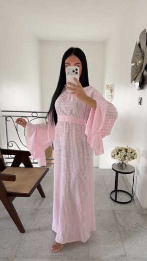 Robe vichy [ROSE]