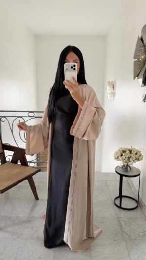 Kimono surpiqûres [BEIGE]