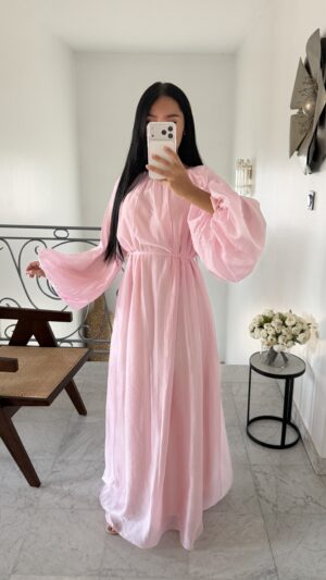 Robe longue effet roganza d'été [ROSE]