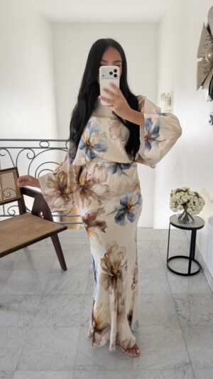 Ensemble fleuris [BEIGE]